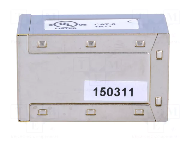 Digitus Acoplador modular CAT 6 apantallado RJ45 hembra Níquel