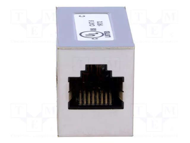 Digitus Acoplador modular CAT 6 apantallado RJ45 hembra Níquel