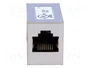 Digitus Acoplador modular CAT 6 apantallado RJ45 hembra Níquel