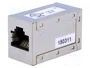 Digitus Acoplador modular CAT 6 apantallado RJ45 hembra Níquel