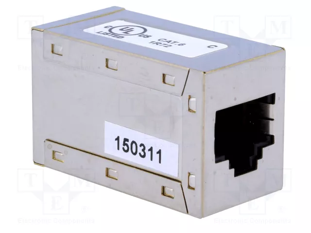 Digitus Acoplador modular CAT 6 apantallado RJ45 hembra Níquel