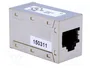 Digitus Acoplador modular CAT 6 apantallado RJ45 hembra Níquel