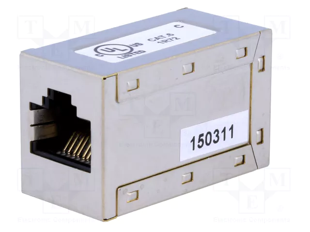 Digitus Acoplador modular CAT 6 apantallado RJ45 hembra Níquel