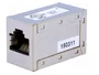 Digitus Acoplador modular CAT 6 apantallado RJ45 hembra Níquel