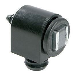 HERRAJES ALK K3(6) Cierre Magnético Nutria Taco Montaje Directo Ø10Mm Negro Regulable