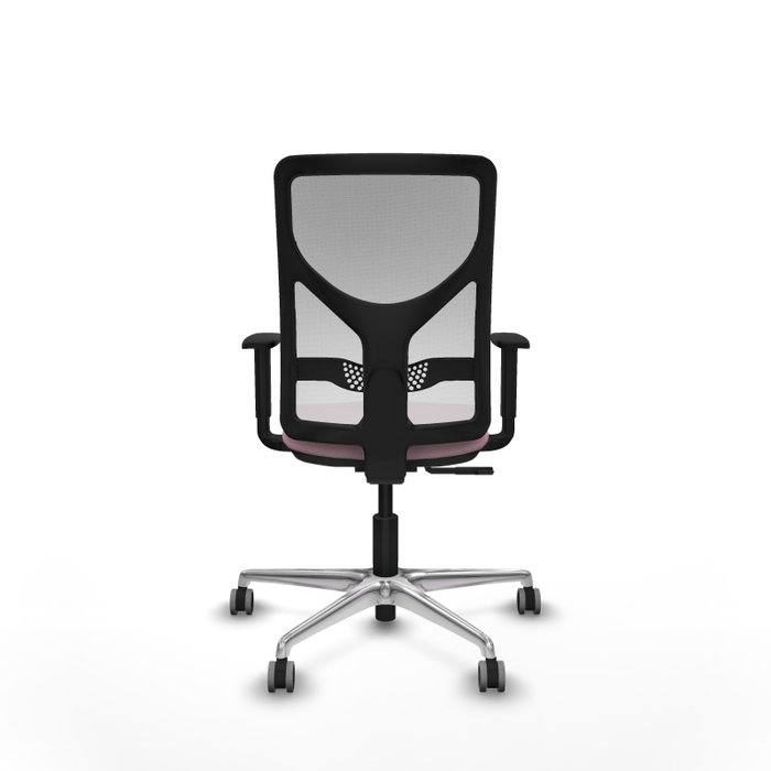 PIQUERAS Y CRESPO Silla de oficina Motilla Rosa y Blanco PIQUERAS Y CRESPO Silla de oficina Motilla Rosa y Blanco