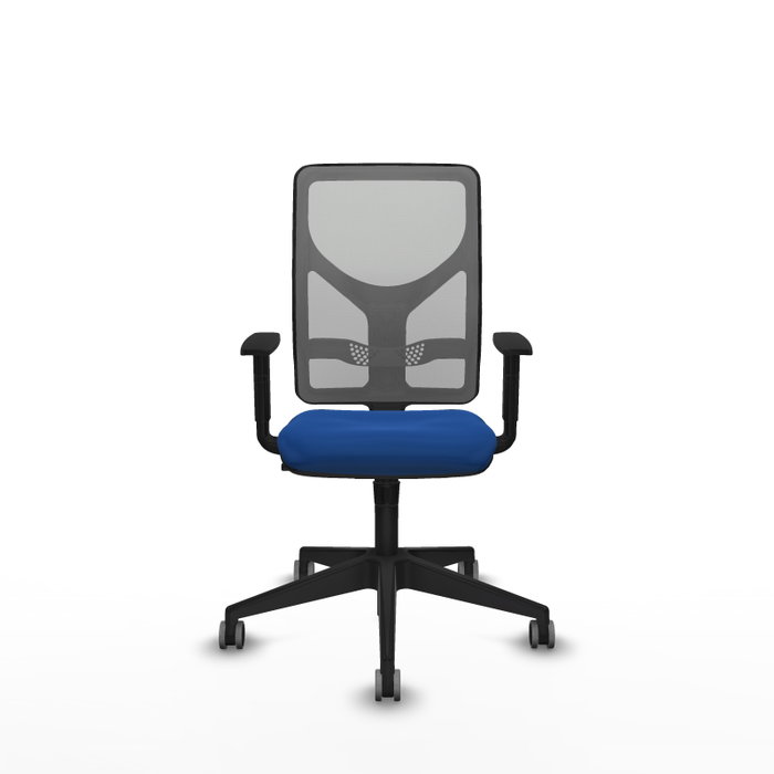 PIQUERAS Y CRESPO Silla de oficina Motilla con mecanismo Sincro, Azul y Gris PIQUERAS Y CRESPO Silla de oficina Motilla con mecanismo Sincro, Azul y Gris