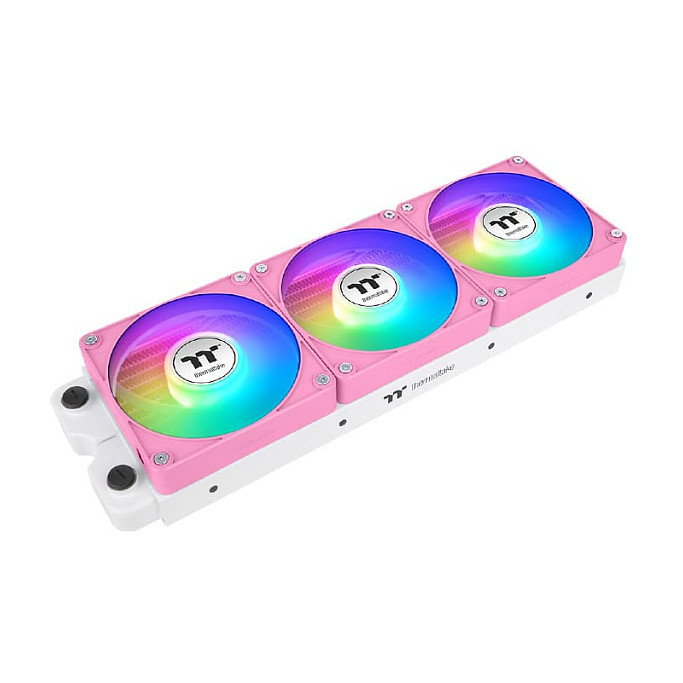 Thermaltake CT140 EX ARGB Ventilador PC Rosa 140mm 3 Unidades
