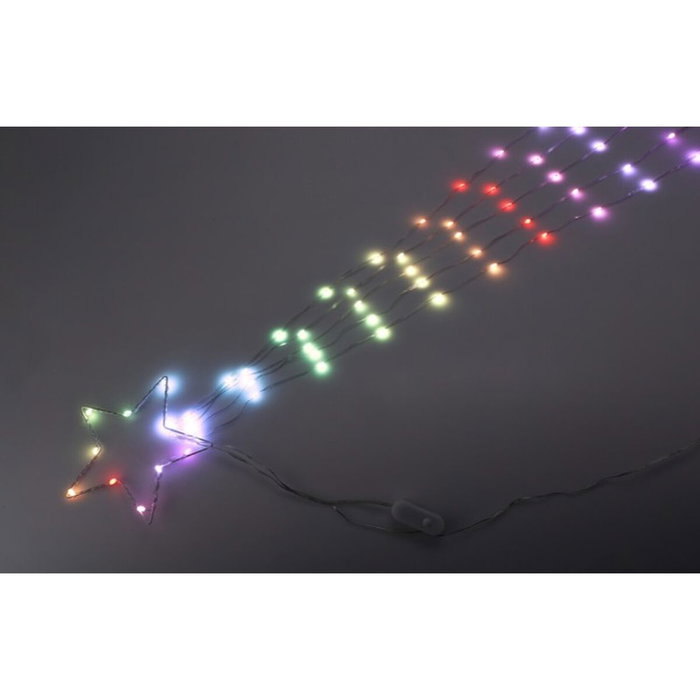 Basics Adorno LED Estrella Fugaz RGB