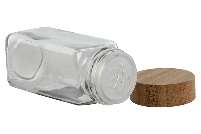 DKD Home Decor Especiero Set de 2 Natural Cristal Bambú Plástico 6.2 x 13.3 x 13.2 cm DKD Home Decor Especiero Set de 2 Natural Cristal Bambú Plástico 6.2 x 13.3 x 13.2 cm