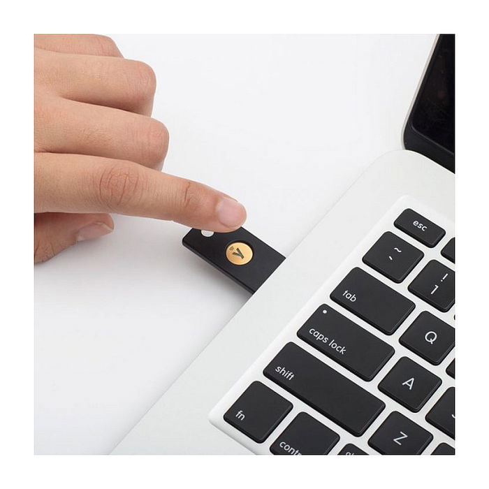 YUBICO YubiKey 5 NFC Llave de Seguridad USB-A, NFC, FIDO U2F, FIDO 2, Negro