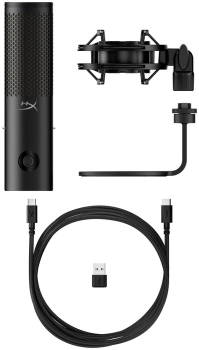 HyperX QuadCast 2 S Micrófono USB Negro