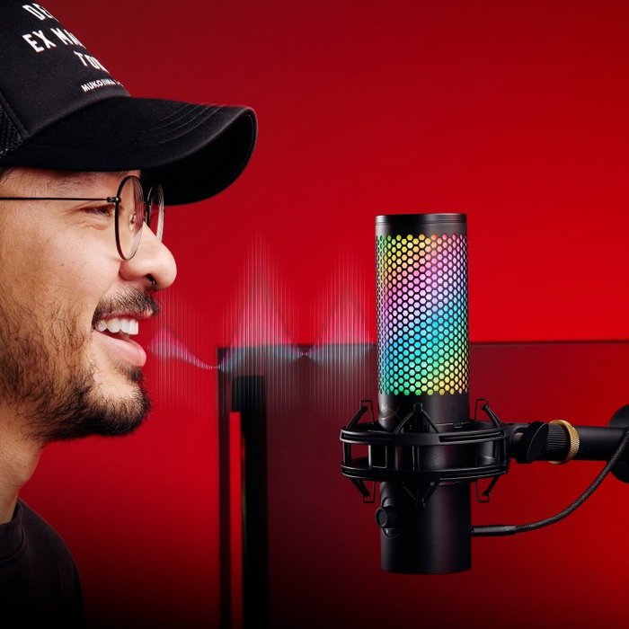 HyperX QuadCast 2 S Micrófono USB Negro