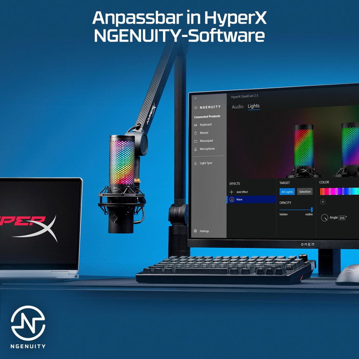 HyperX QuadCast 2 S Negro HyperX QuadCast 2 S Negro