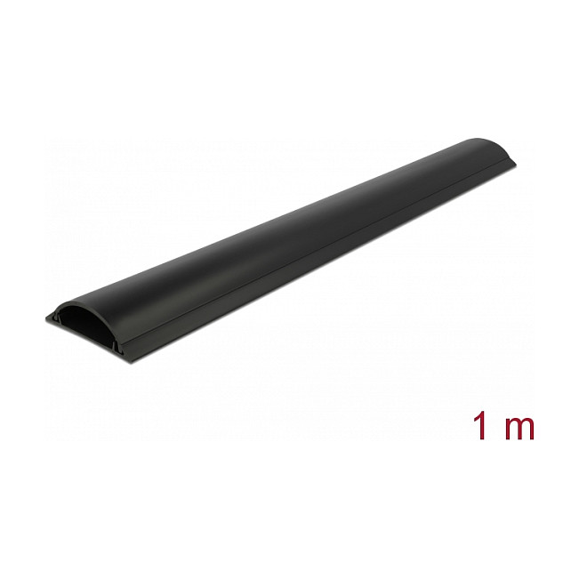 DeLOCK Conducto de cables autoadhesivo 70 x 20 mm - 1 m negro DeLOCK Conducto de cables autoadhesivo 70 x 20 mm - 1 m negro