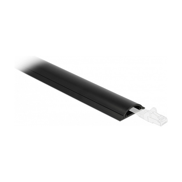DeLOCK Conducto de cables autoadhesivo 70 x 20 mm - 1 m negro DeLOCK Conducto de cables autoadhesivo 70 x 20 mm - 1 m negro