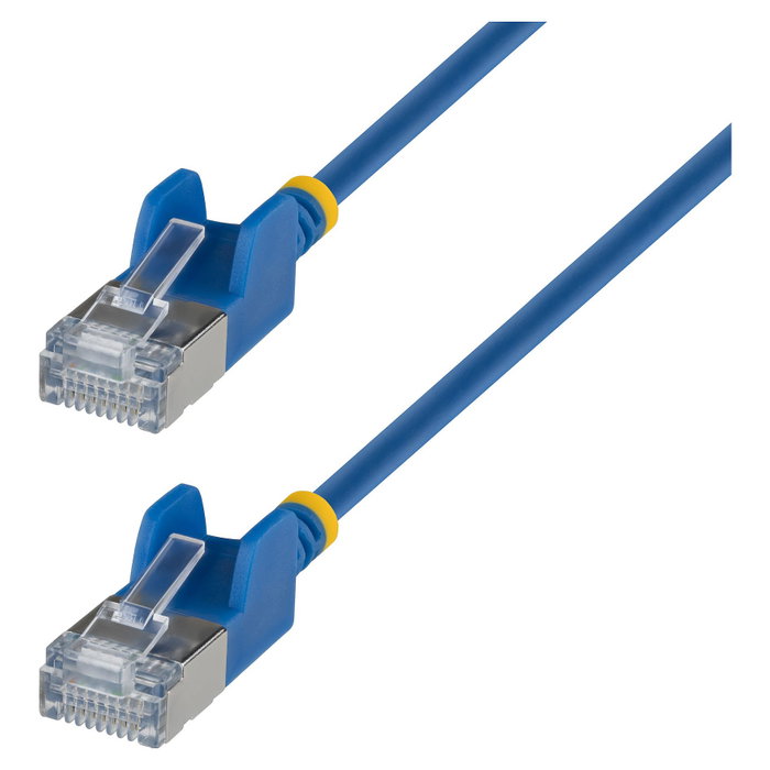 StarTech Cat6a Ethernet Ultra Delgado 0,5 m Azul N6APATSTP34BLS50CM StarTech Cat6a Ethernet Ultra Delgado 0,5 m Azul N6APATSTP34BLS50CM