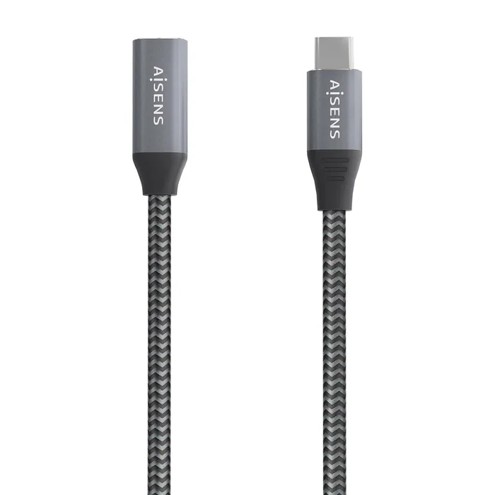 Aisens Cable Alargador USB 3.2 Gen 2x2 USB-C Macho a USB-C Hembra 1,5m Gris Aisens Cable Alargador USB 3.2 Gen 2x2 USB-C Macho a USB-C Hembra 1,5m Gris