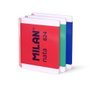 Milan Cuaderno Espiral A4 Nata® 624 Pack de 3 Unidades Surtidas
