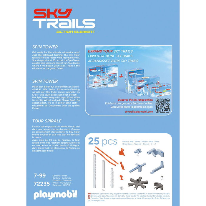 PLAYMOBIL SKY TRAILS: SPIN TOWER 72235