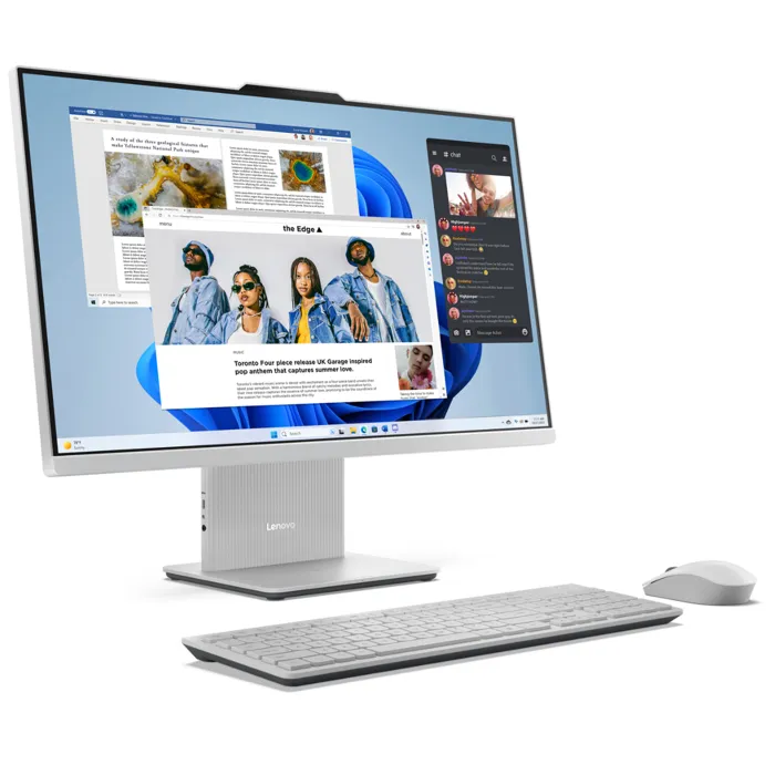 Lenovo IdeaCentre AIO 27ARR9 F0HQ009SFR - Ordenador Todo en Uno 27" FHD, Ryzen 5-7535HS, 16GB RAM, 512GB SSD, Windows 11, Teclado y Ratón Inalámbricos