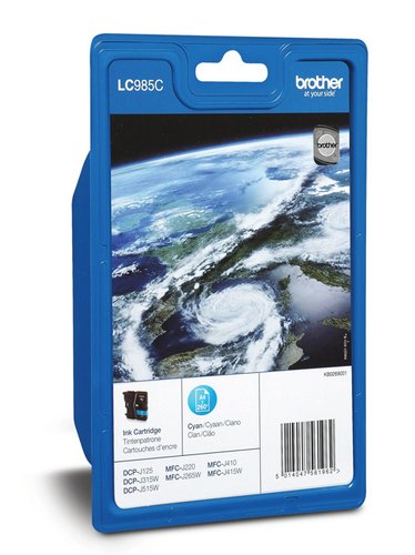 Brother LC985C Cian Original Brother LC985C Cian Original