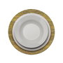 Versa Bajoplato Dorado 33 cm x 33 cm (6 Unidades)