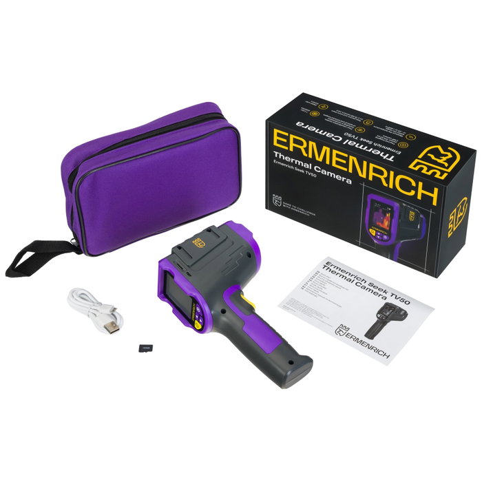 Ermenrich Seek TV50 Cámara Térmica Negro / Púrpura Ermenrich Seek TV50 Cámara Térmica Negro / Púrpura