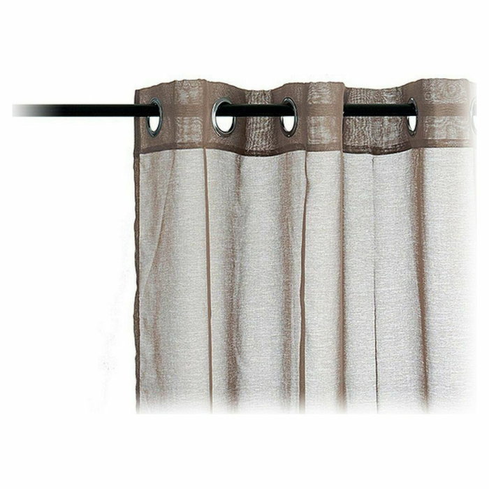 Cortinas Gift Decor Marrón 140 x 260 cm 27 x 43 x 2 cm (6 Unidades)