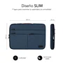 Subblim Funda Air Padding 360 Sleeve 13,3-14 Pulgadas Azul