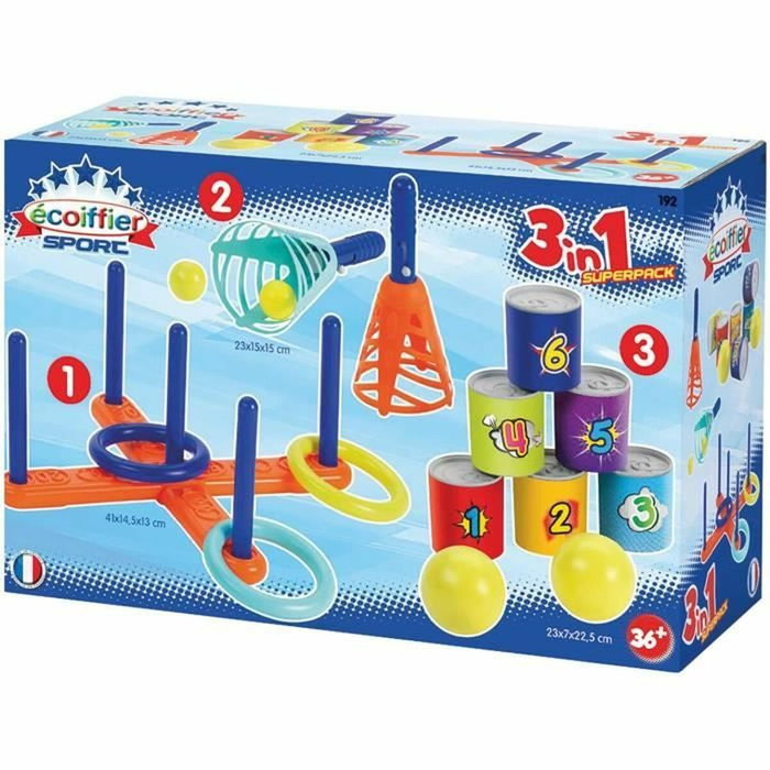Ecoiffier Sport Pack 3 Deportes