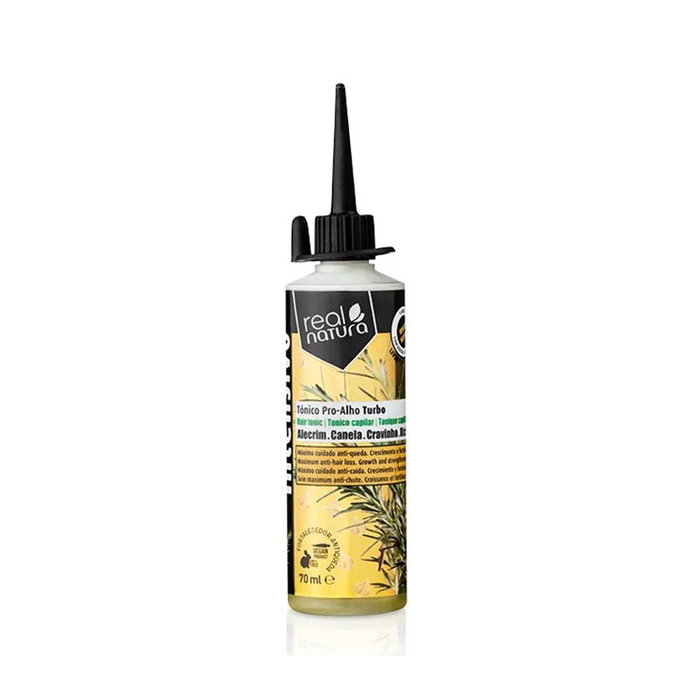 Real Natura Tónico Pro-Alho Turbo 70ml Real Natura Tónico Pro-Alho Turbo 70ml