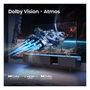 Hisense 85E77Q PRO Smart TV 85" 4K Ultra HD QLED, 144 Hz, VIDAA, FreeSync Premium, HDMI 2.1, Dolby Atmos, WiFi, Negro