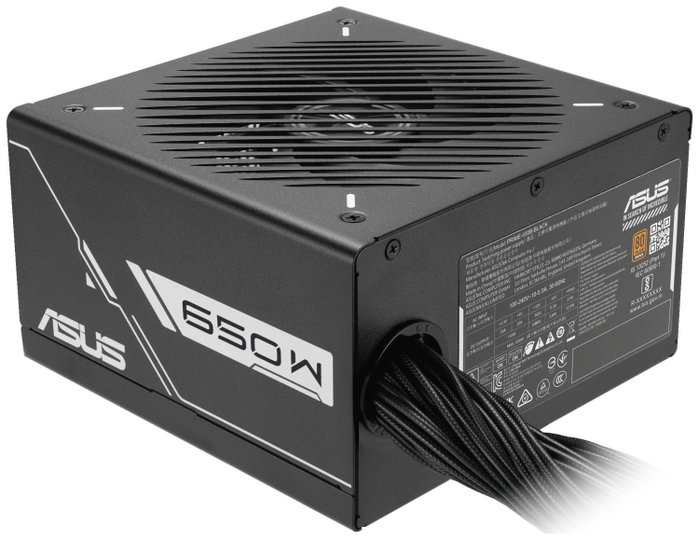 ASUS Prime PRIME-650B-BLACK 650 W 80+ Bronze Negro