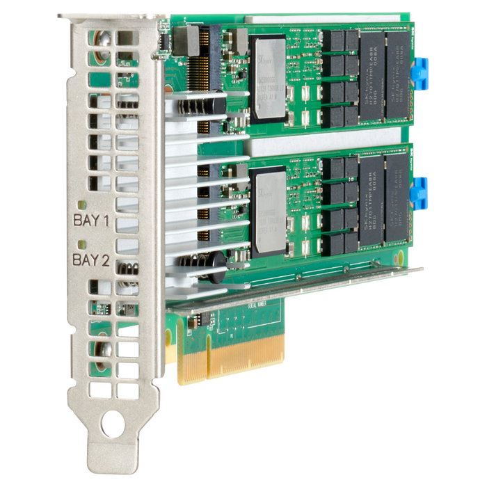 HP Enterprise HPE NS204i-p Gen10 Plus 480 GB NVMe PCIe3 x8 HP Enterprise HPE NS204i-p Gen10 Plus 480 GB NVMe PCIe3 x8