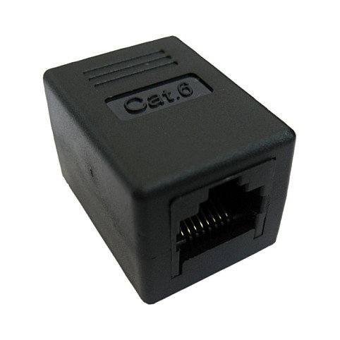 VALUE RJ-45 Acoplador Modular Cat.6 Clase E, 1 Puerto, Negro, Unshielded (Sin Blindaje) VALUE RJ-45 Acoplador Modular Cat.6 Clase E, 1 Puerto, Negro, Unshielded (Sin Blindaje)