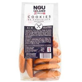 Nouceland Coockies Chocolate Negro 100Gr. S/G