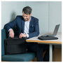 Dicota Maletín para Portátil BASE XX D31794, Bolsa Tipo Concha hasta 35.8 cm (14.1"), Negro Poliéster, Con Tirante de Hombro