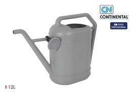 Continental - Regadera de Jardín Ergonómica 12 Litros con Roseta, 56 x 18.4 x 39 cm (7 Unidades)