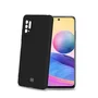 Celly CROMO958BK Funda Protectora para Xiaomi Redmi Note 10 5G - Hecha de TPU, Microfibra y Silicona, Resistente a Golpes - Negra