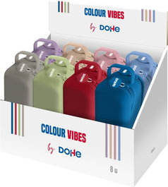 DOHE EXP 8 Portatodos de Silicona con 2 Cremalleras Colores Surtido