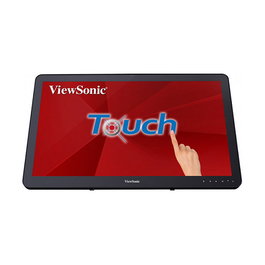 Viewsonic TD2430 Monitor 24 Pulgadas / 61 cm Full HD 1920x1080 VA Pantalla Táctil Capacitiva 10 Puntos 5ms HDMI DisplayPort VGA Altavoces Negro