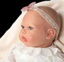 Muñecas Arias Muñeca Reborn 45 cm Delia con Manta y Pelo Decorado
