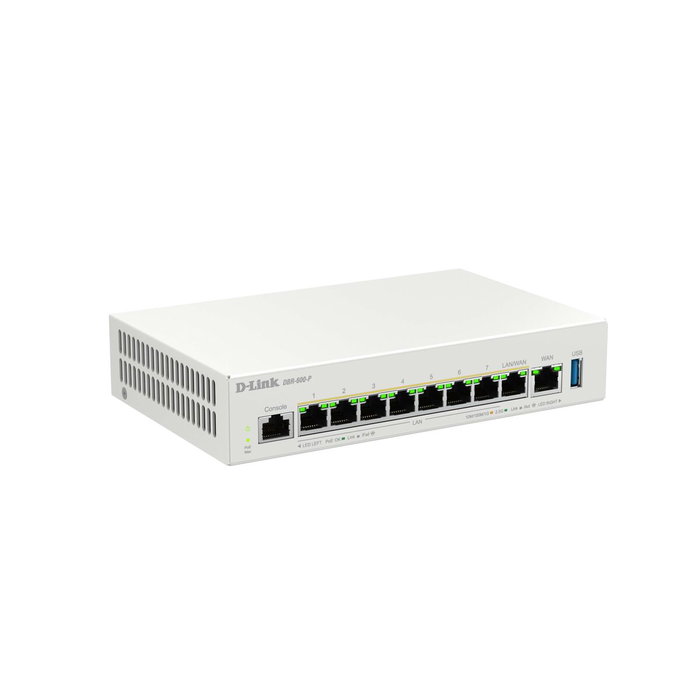 D-Link DBR-600-P Router Empresarial 2.5G PoE con VPN y Gestión Wi-Fi D-Link DBR-600-P Router Empresarial 2.5G PoE con VPN y Gestión Wi-Fi