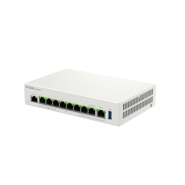 D-Link DBR-600-P Router Empresarial 2.5G PoE con VPN y Gestión Wi-Fi D-Link DBR-600-P Router Empresarial 2.5G PoE con VPN y Gestión Wi-Fi