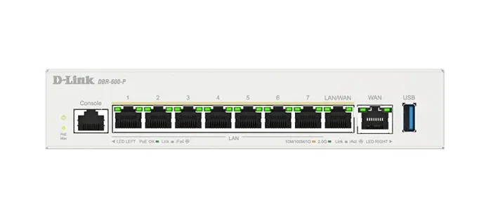 D-Link DBR-600-P/E Business PoE Router Blanco D-Link DBR-600-P/E Business PoE Router Blanco