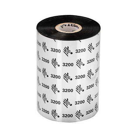 Zebra Listón térmico 3200 Wax/Resin 80mm x 450m, Negro, 6 unidades Zebra Listón térmico 3200 Wax/Resin 80mm x 450m, Negro, 6 unidades