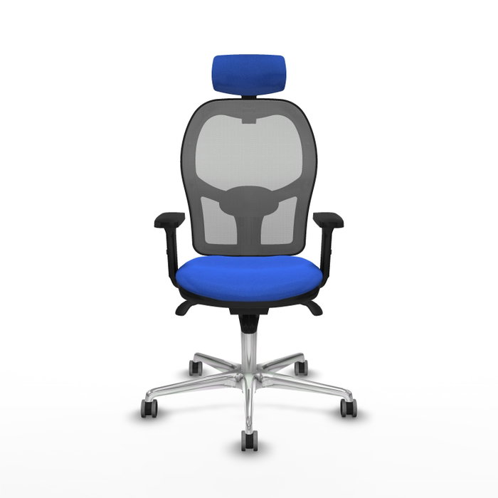 PIQUERAS Y CRESPO Silla de oficina Jorquera Azul y Gris PIQUERAS Y CRESPO Silla de oficina Jorquera Azul y Gris