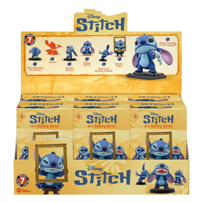 YuMe Toys Lilo & Stitch Figuras mini Hero Box Art Gallery Series 8 cm Expositor (6)
