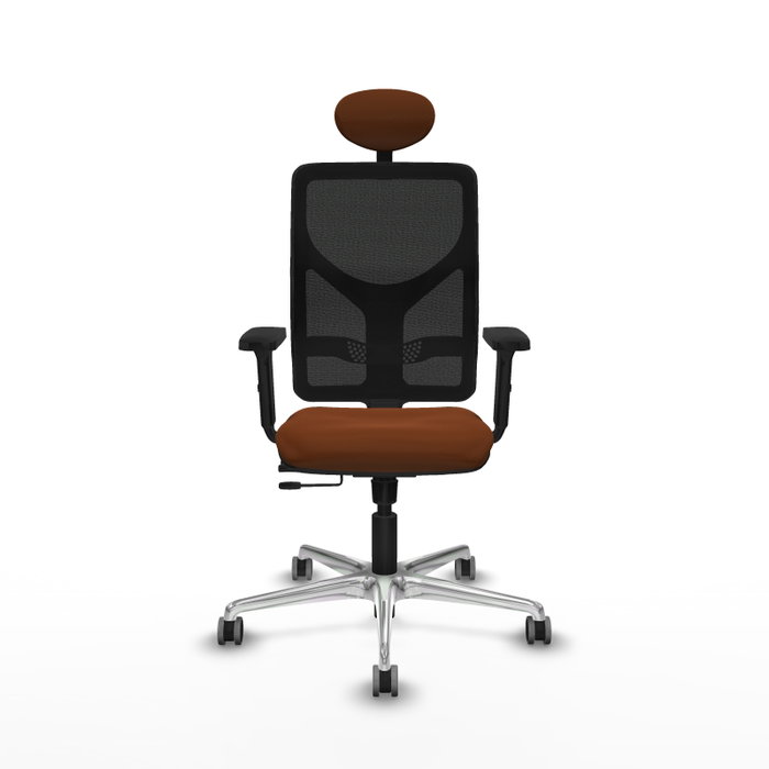 PIQUERAS Y CRESPO Silla de oficina Motilla con Mecanismo Sincro/Traslack, Marrón y Negro PIQUERAS Y CRESPO Silla de oficina Motilla con Mecanismo Sincro/Traslack, Marrón y Negro